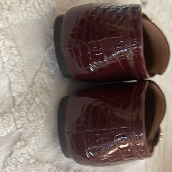 Kate Spade burgundy Darien loafer - Picture 4 of 5